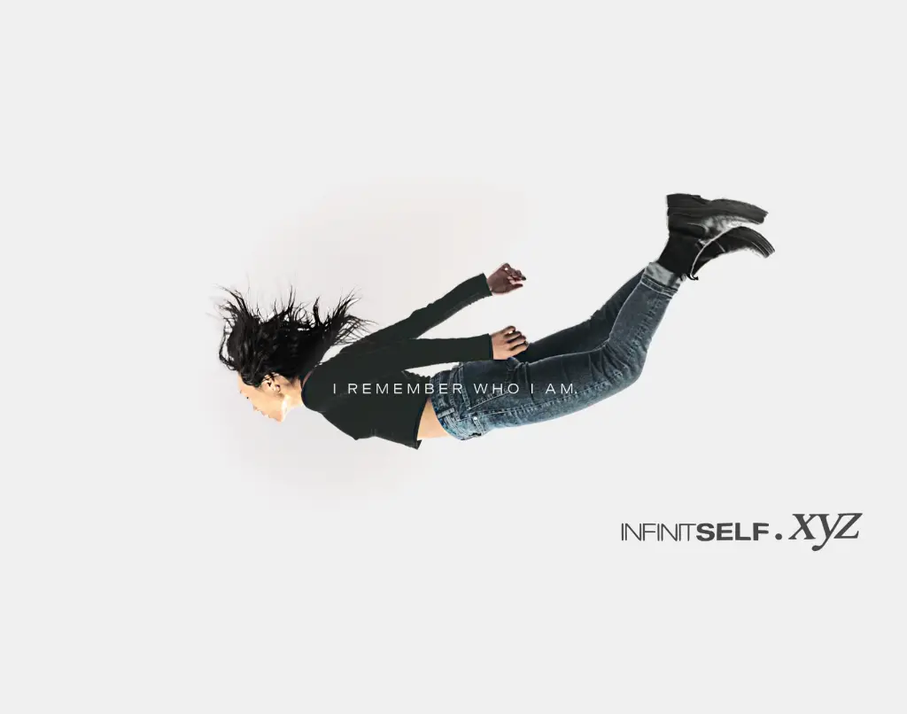 infinitself_image_person falling with text.webp